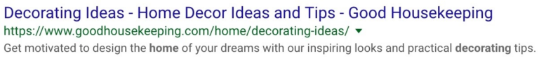 attractive meta description for decorating homes