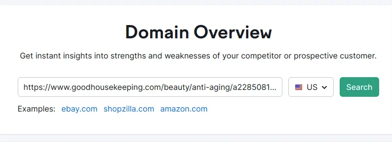 Grab a few worthy keywords that your competitors are targeting