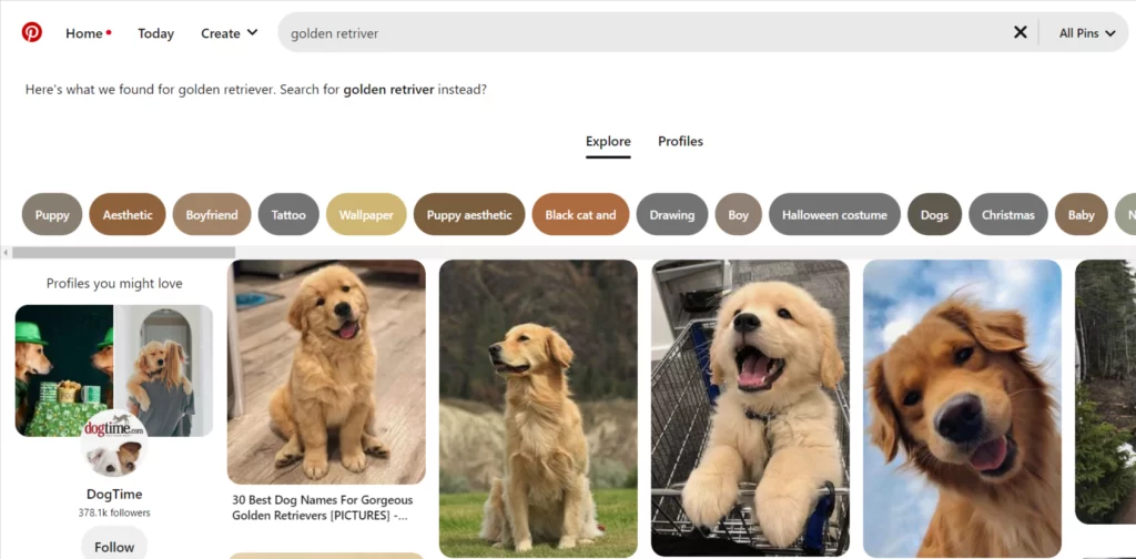 Pinterest Search Engine Algorithm