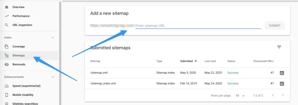 Submit Sitemaps to Google Search Console