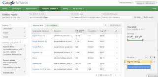 google keyword planner