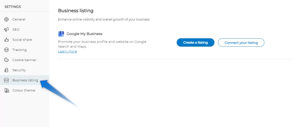 connect your website
