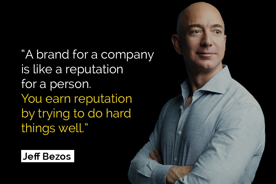 brand quotation by jeff bezos