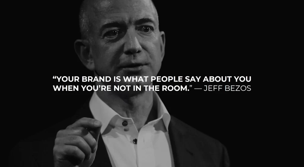 brand quotation by jeff bezos