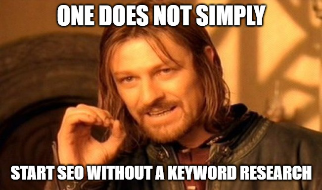 keyword research meme