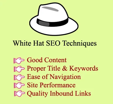white hat seo techniques