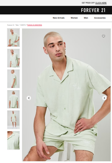 forever 21 - optimized images