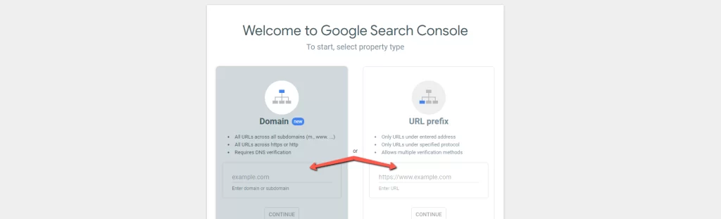 google search console