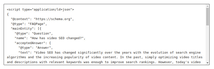 incrementors website FAQs schema