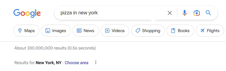 pizza in new york