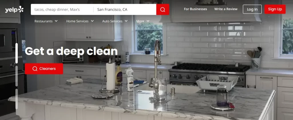yelp - local directory