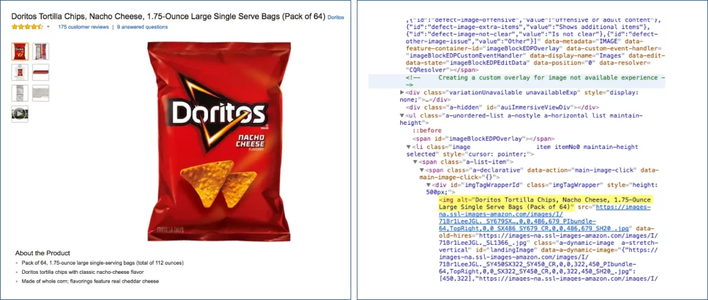 add Alt Text in your image