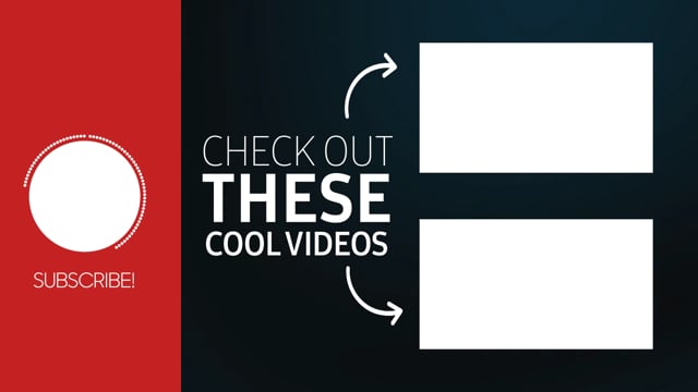 End screen YouTube