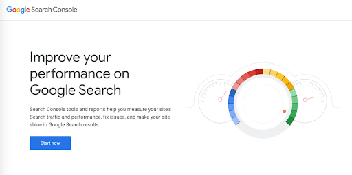 google search console website