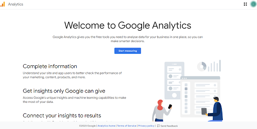 welcome to google analytics