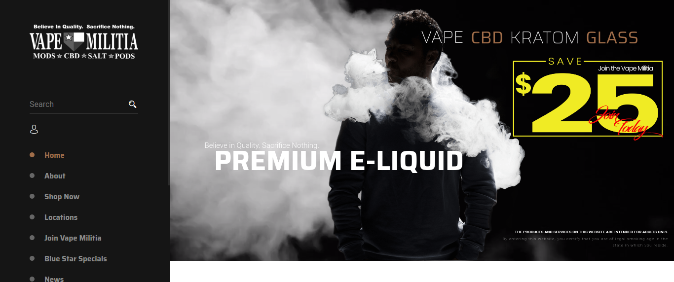 Vape Militia SEO Growth
